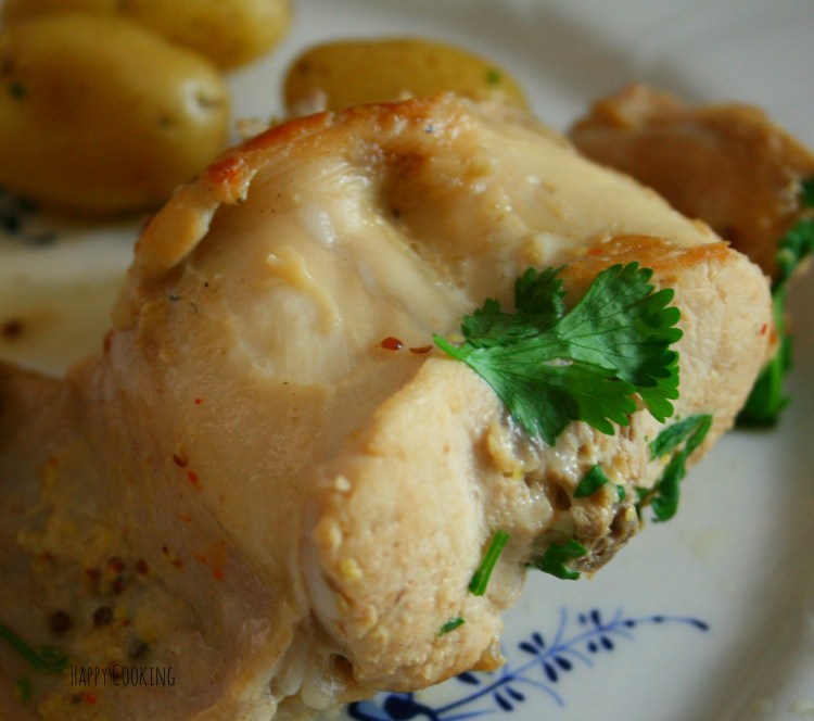 Lapin moutarde à l'ancienne