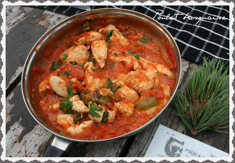 Poulet basquaise