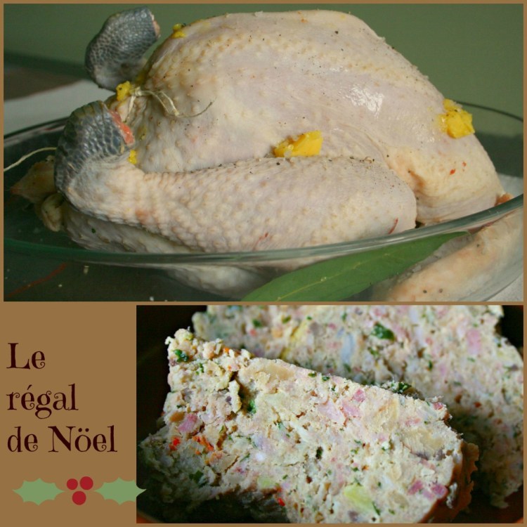 Poulet  de bresse farci