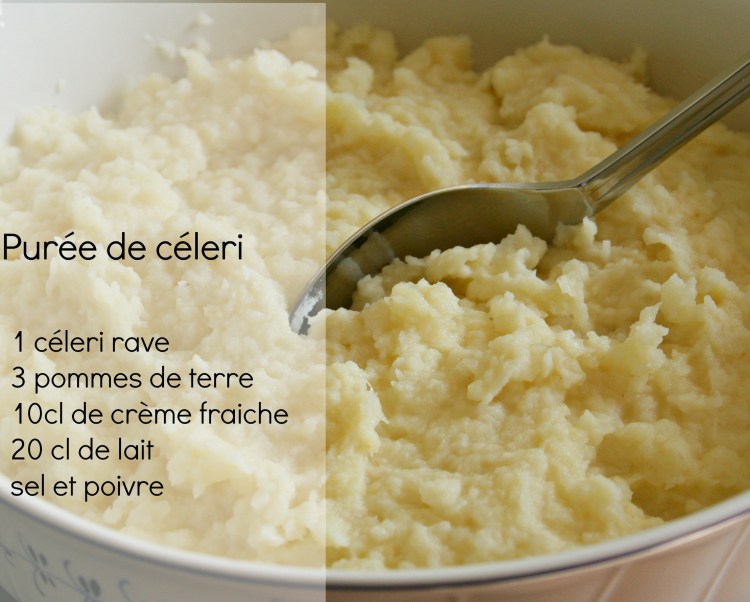 Purée céleri
