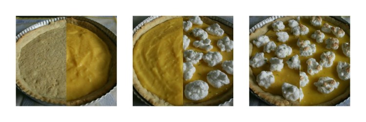 Tarte au citron in progress