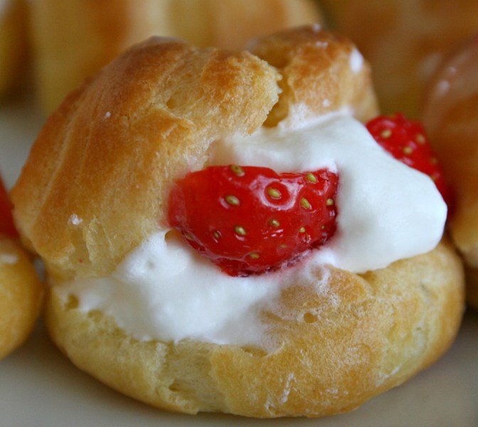 Choux chantilly