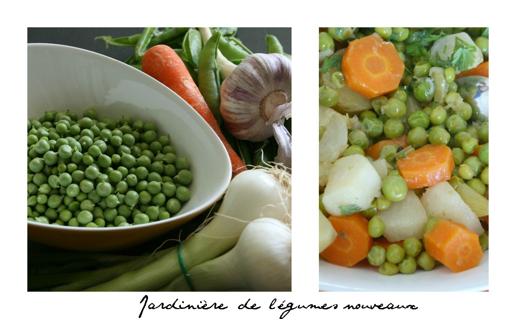 Cuisson Des Petit Pois Frais à La Cocotte Minute Petits pois en jardinière à la cocotte – Happy Cooking