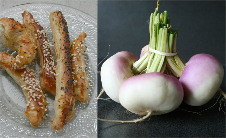 Navets et appéritif