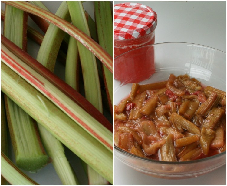 rhubarbe confite