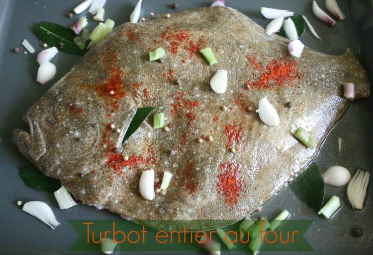 Turbot au four