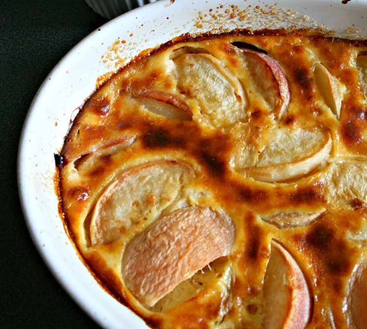 Clafoutis aux pêches