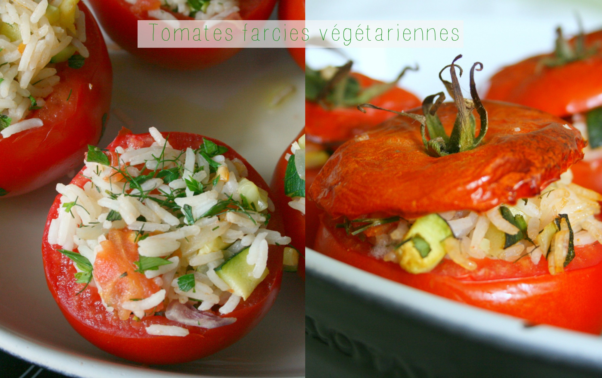Tomates Farcies Riz Au Four Temps De Cuisson Tomates farcies au riz et aux légumes – Happy Cooking