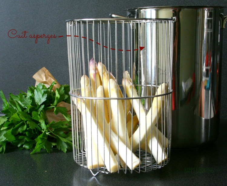 asperges cuisson vapeur - Cuit asperges