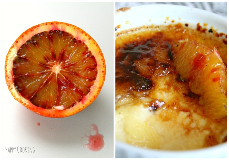 Crème brulée oranges sanguines