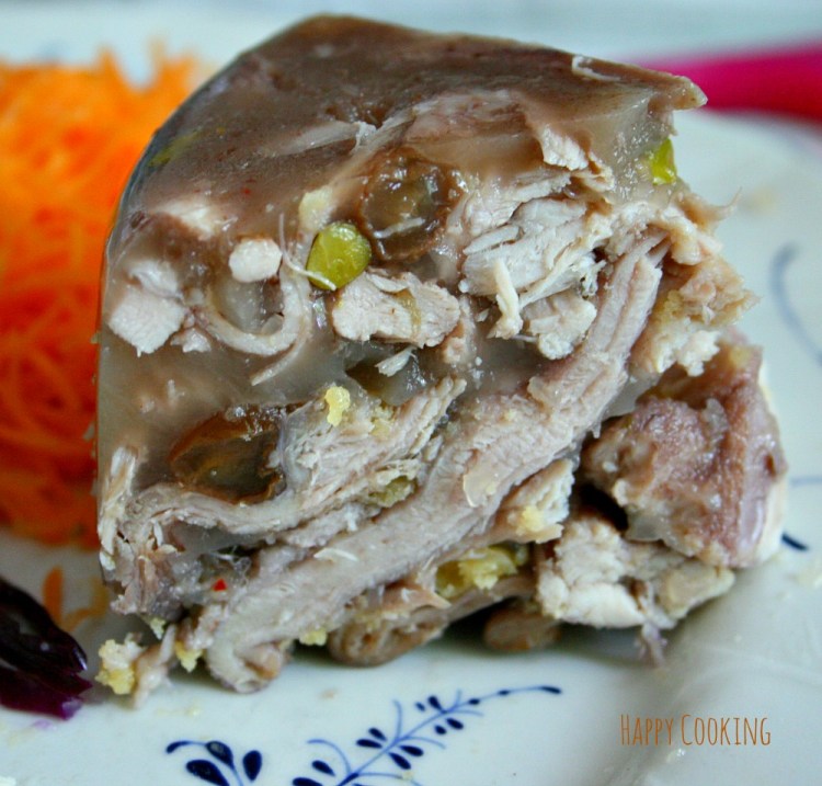 Terrine de lapin en gelée