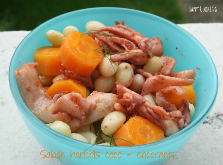 Salade coco encornets