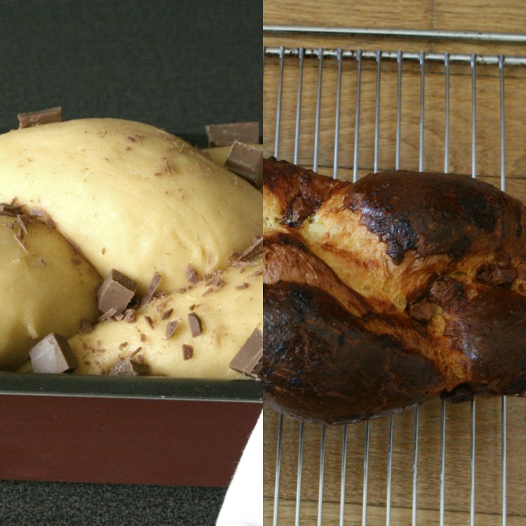 Brioche pépites de chocolat