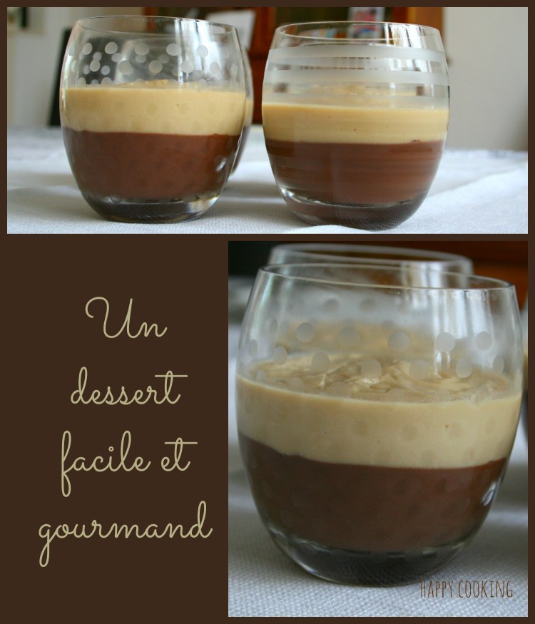 Crème chocolat et praliné