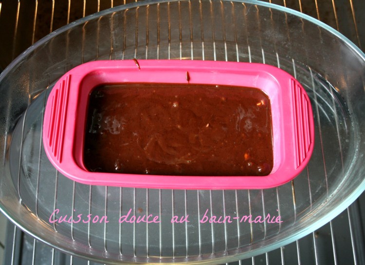 Cuisson gateau chocolat bain marie