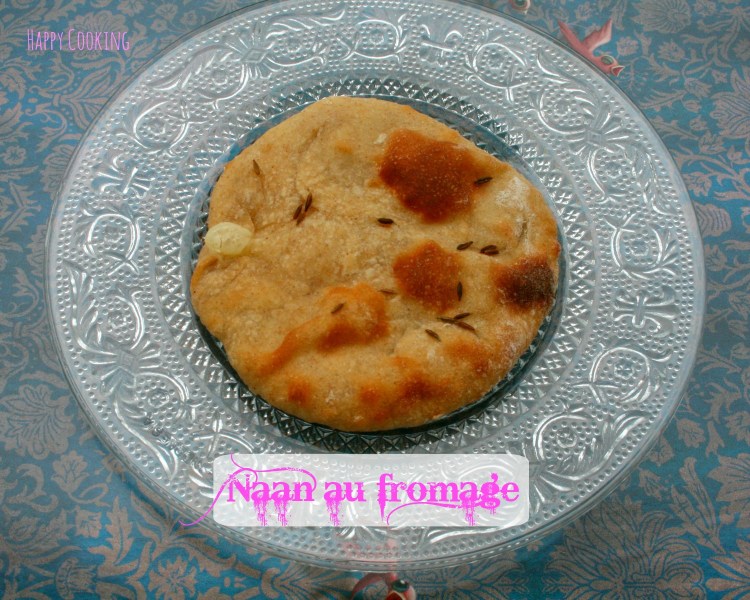 Naan au fromage
