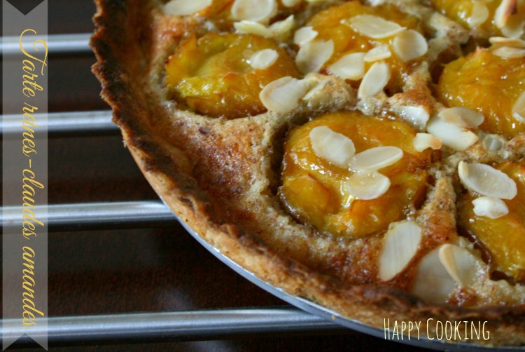 tarte-reine-claude-amandes