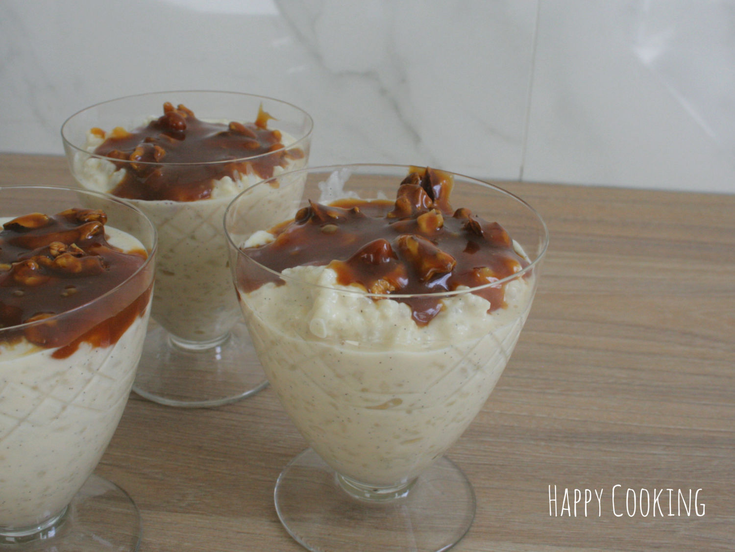 Riz au lait au caramel – Happy Cooking
